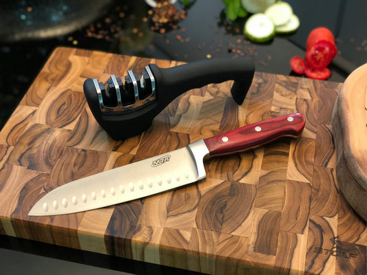 How to perfectly Sharpen Kitchen Knives?