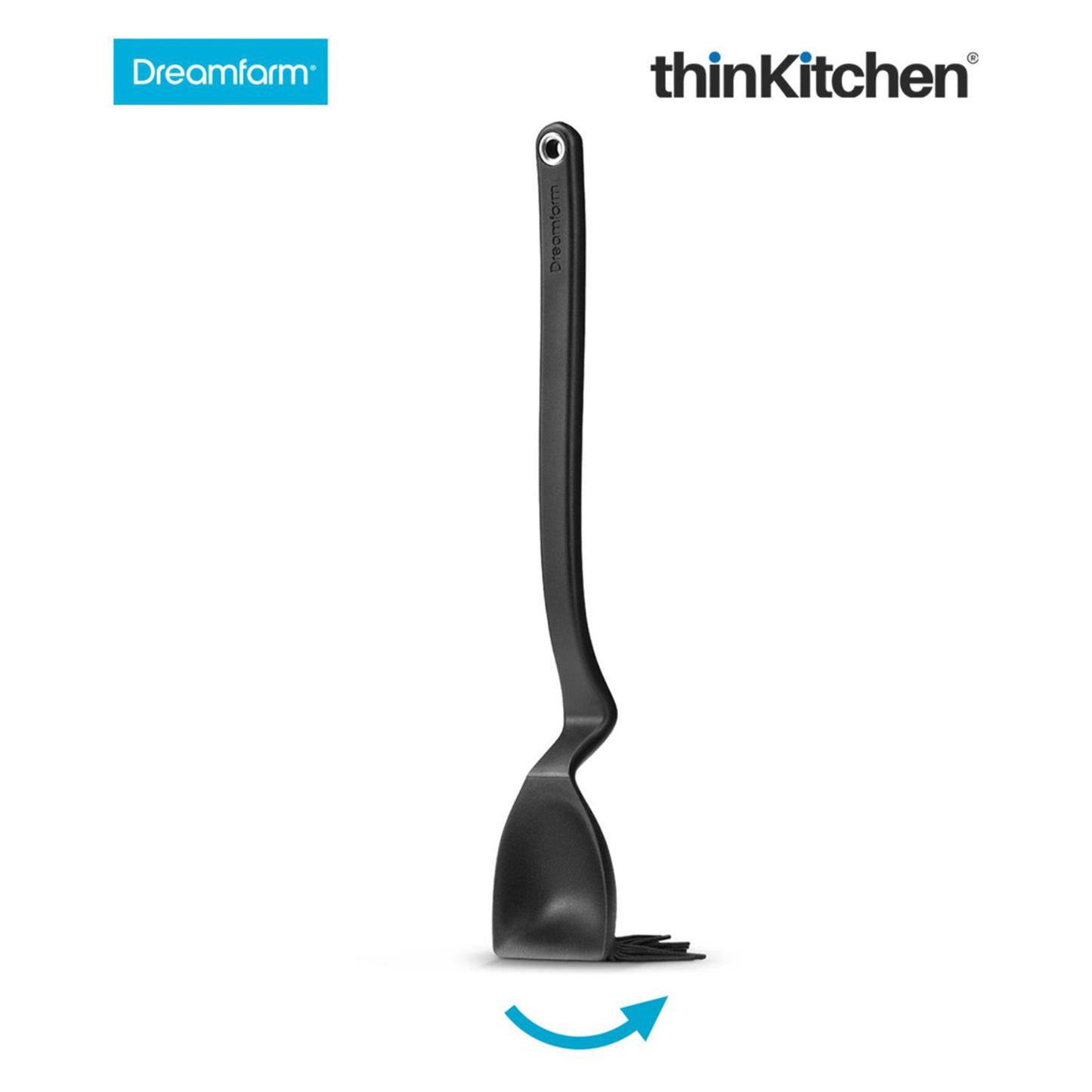 Dreamfarm Bbq Brizzle Sauce Scooping Silicone Bbq Basting Brush Black