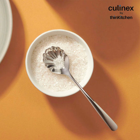Culinex By Thinkitchen Dora Sugar Spoon Mirror Finish Set Of 6