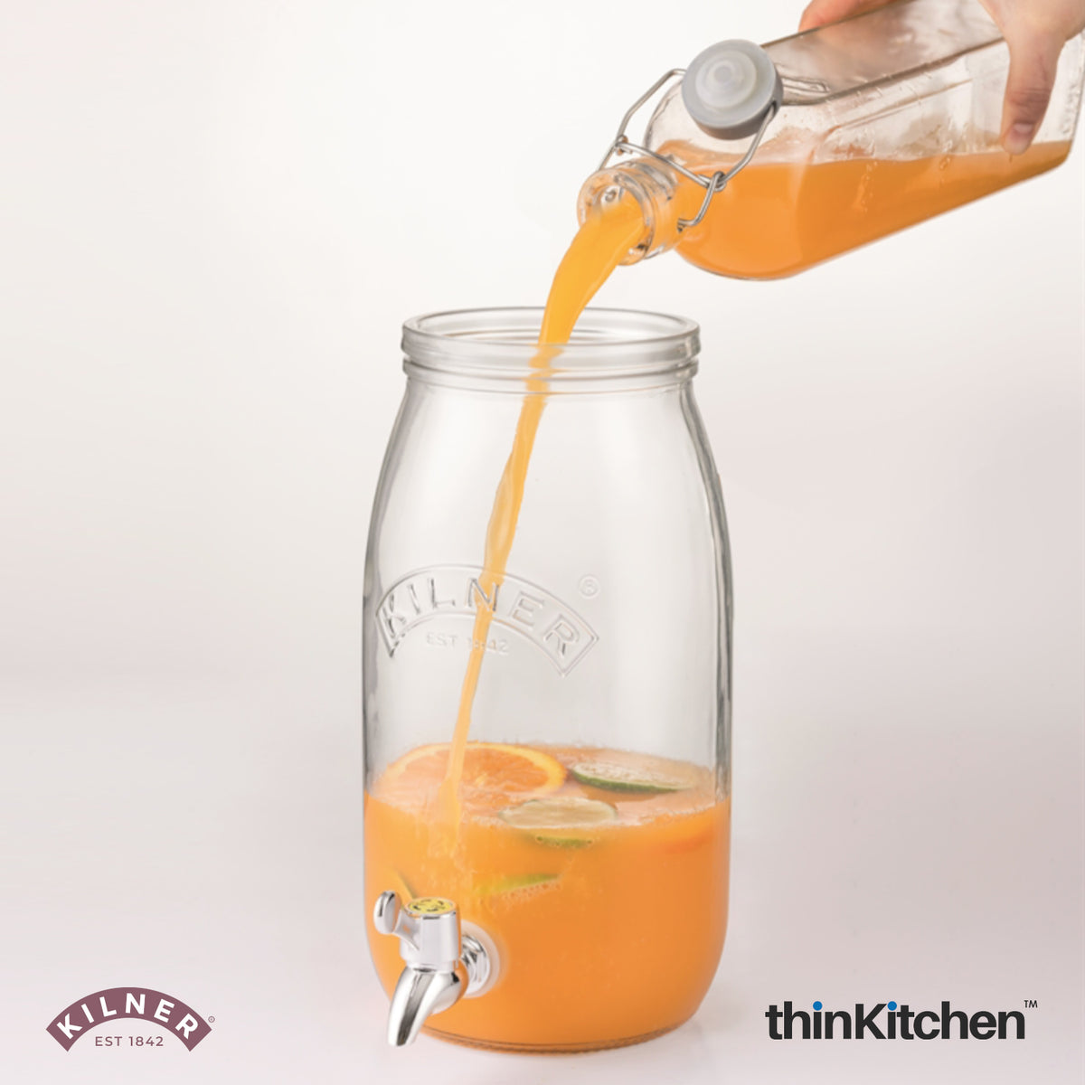 Kilner drankdispenser 8 liter - De Prinsheerlijke Zit