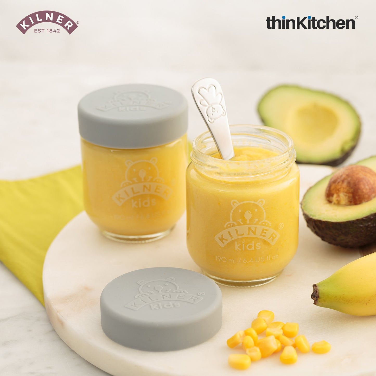 Kilner 190 Ml Kids Jars Set Of 6