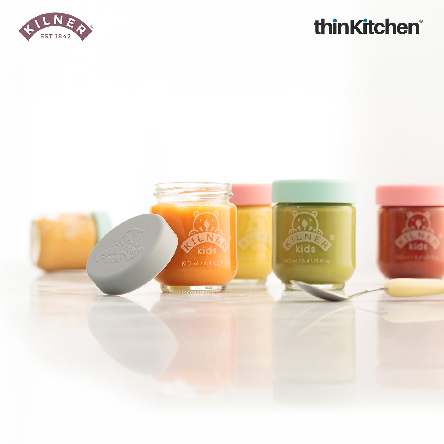Kilner 190 Ml Kids Jars Set Of 6
