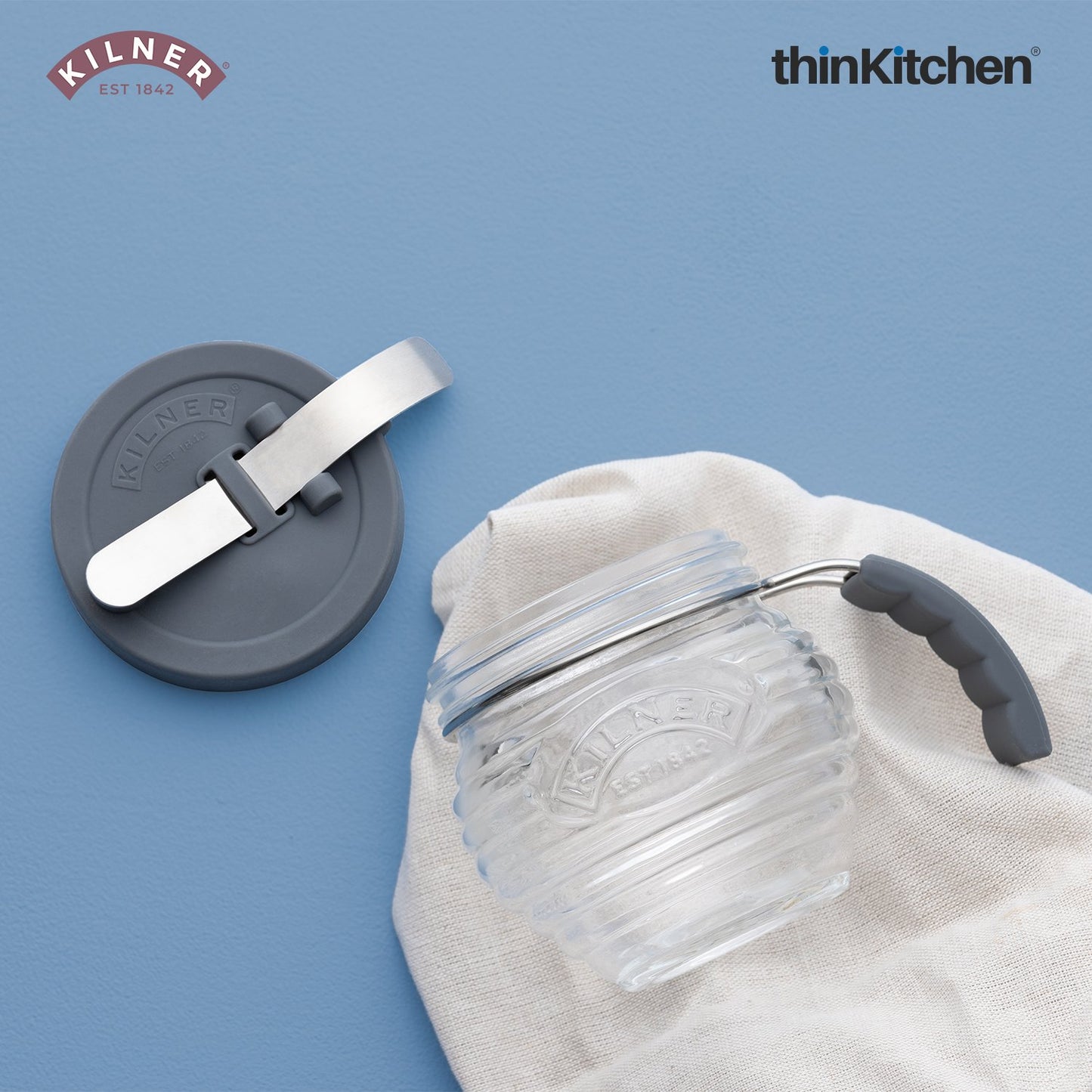 Kilner Glass Syrup Honey Dispenser 400 Ml