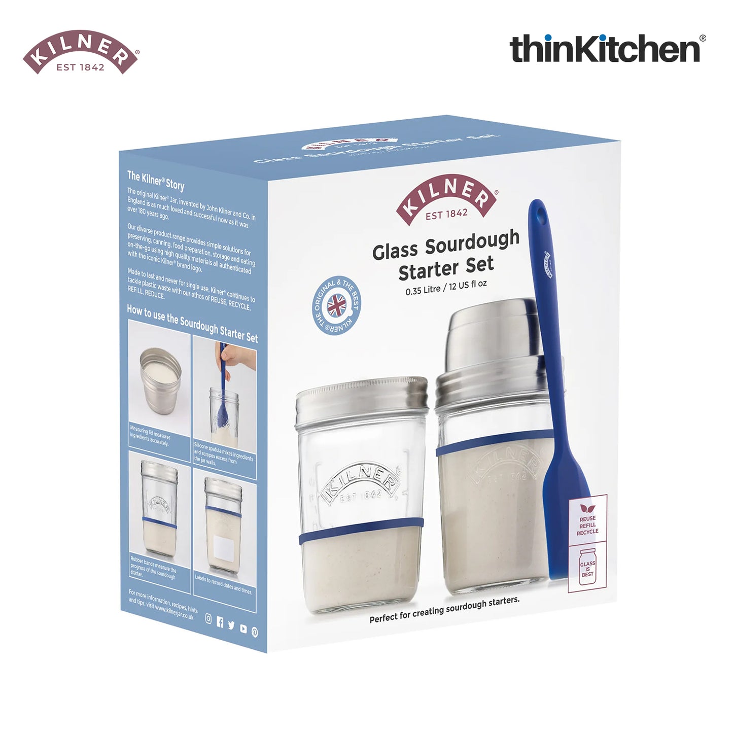 Kilner Sourdough Starter Kit Set