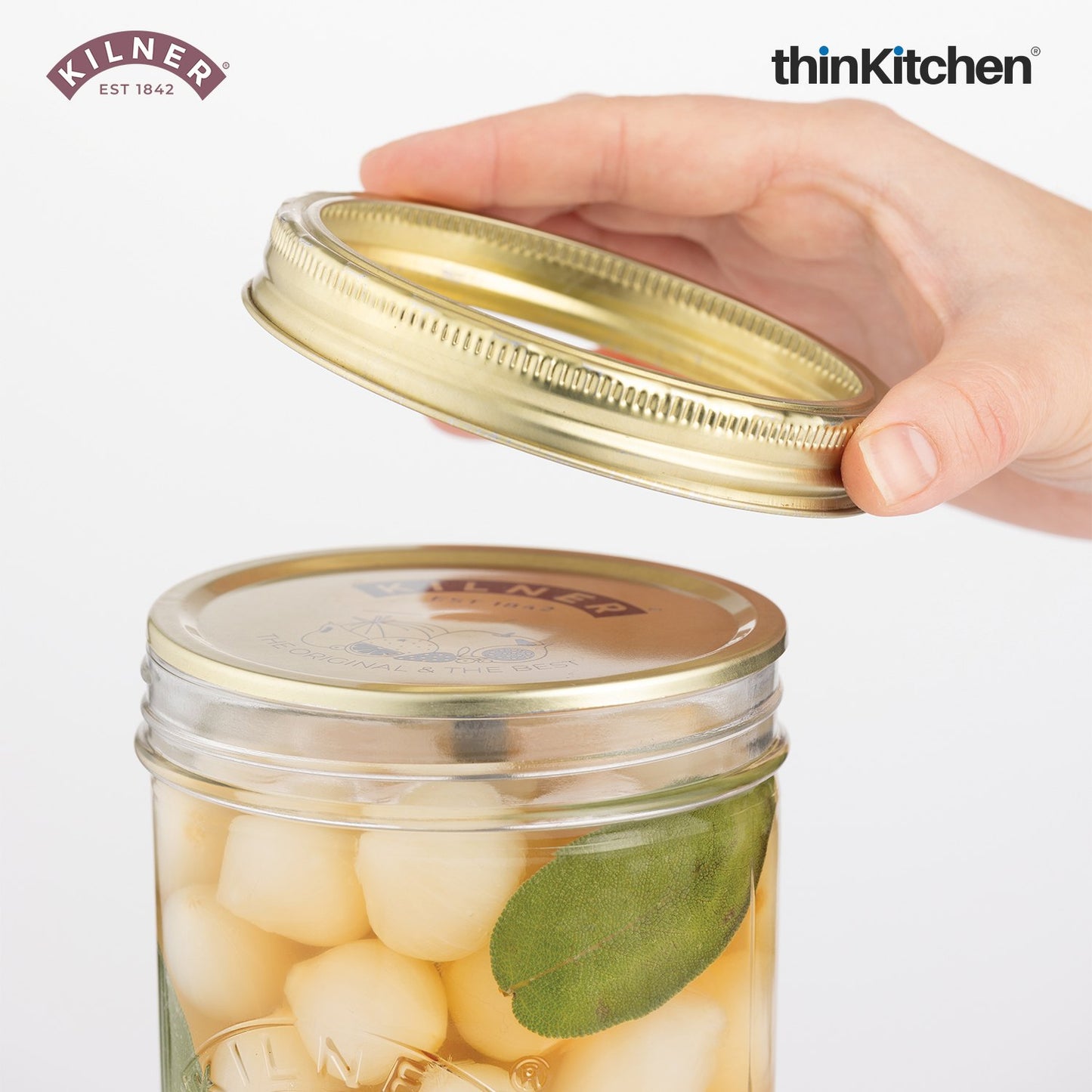 Kilner Pickle Jar With Lifter 1 Litre