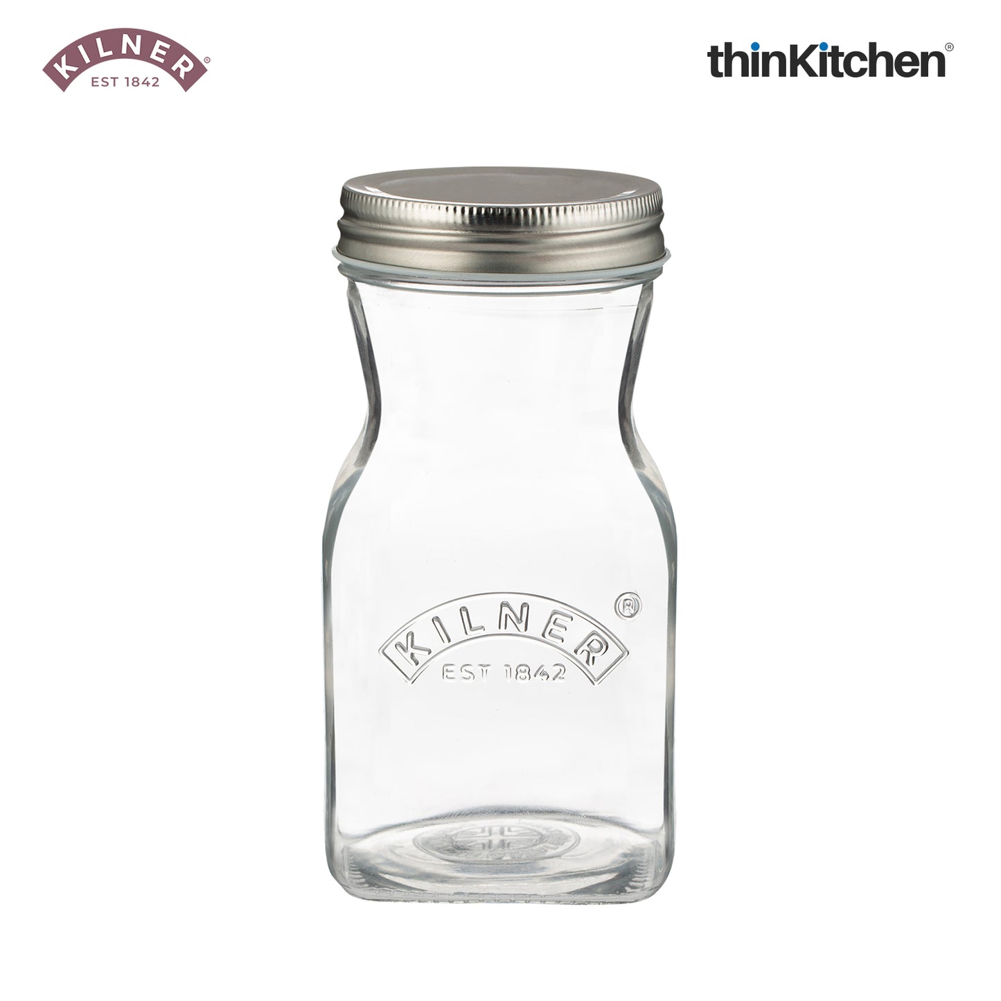 Kilner Juice & Sauce Bottle Combo – 0.5L and 1L Set for Storing and Preserving Homemade Sauces, Juices, Yogurts, and More
