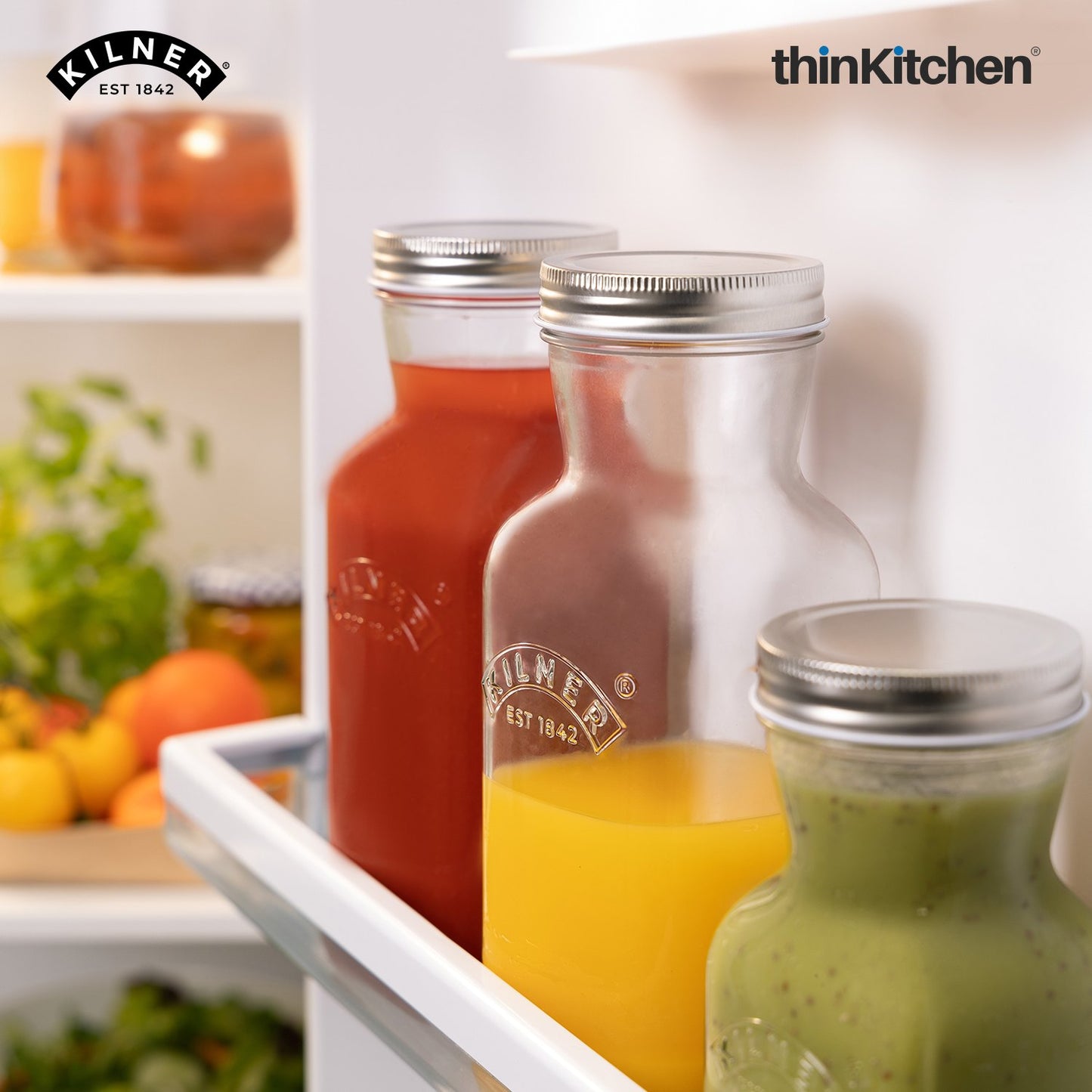 Kilner Juice & Sauce Bottle 1L