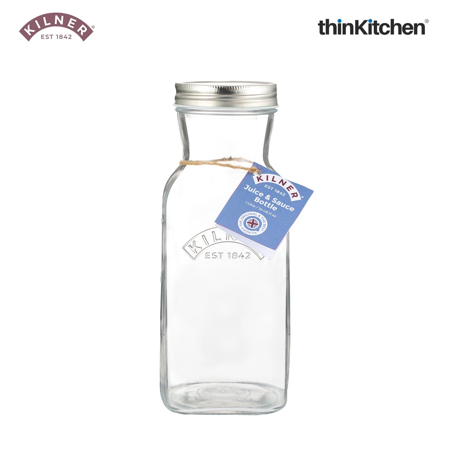 Kilner Juice & Sauce Bottle 1L