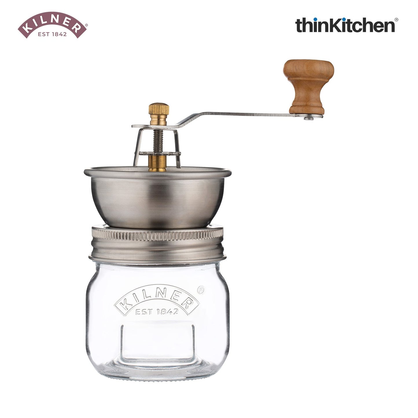 Kilner Glass Seasoning Grinder Set