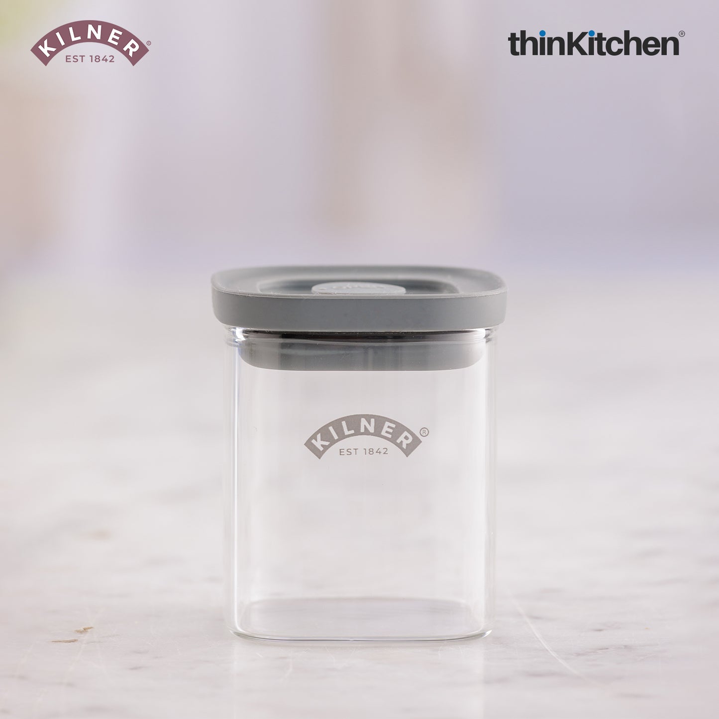 Kilner FRESH STORAGE SQUARE SPICE JAR 0.16 LITRE