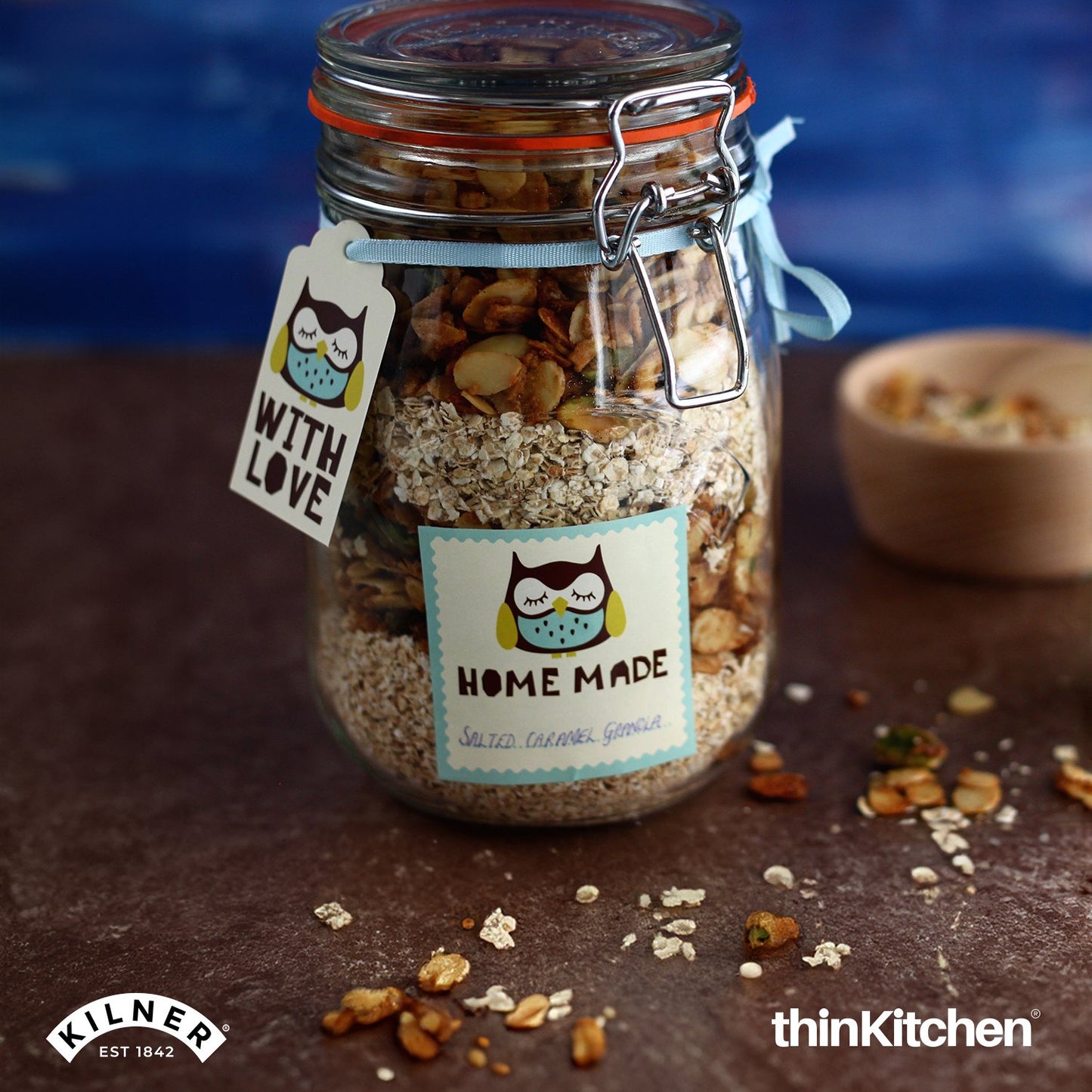 Kilner Clip Top Round Glass Jar – Iconic, Airtight & Eco-Friendly Pantry Storage Solution
