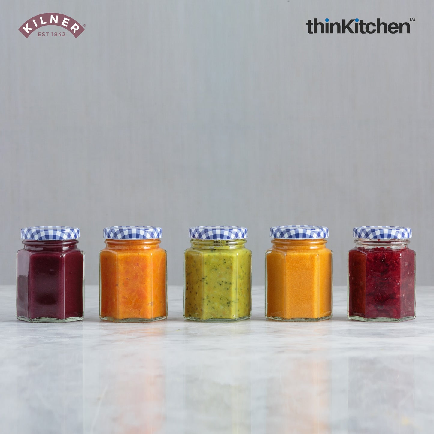 Kilner 110 Ml Hexagonal Twist Top Jar