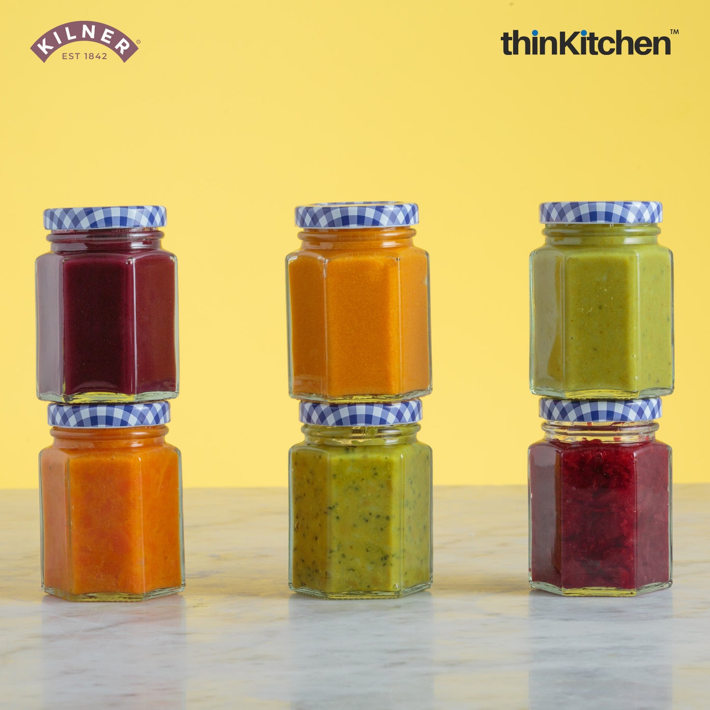 Kilner 110 Ml Hexagonal Twist Top Jar