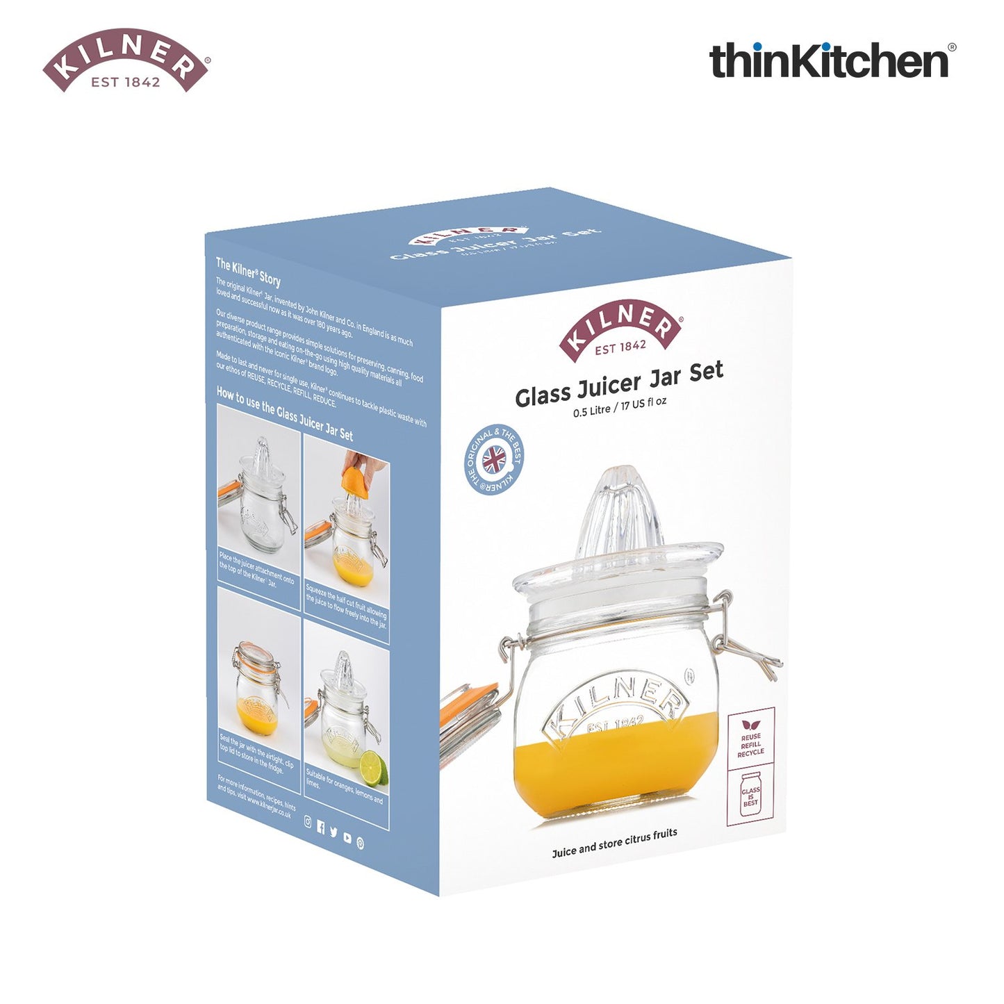 Kilner Juicer Jar Set