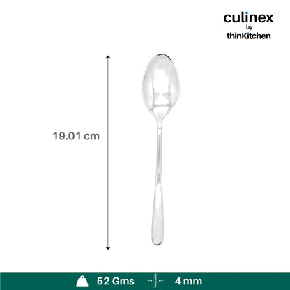 Culinex By Thinkitchen Dora All Purpose Serving Spoon Mirror Finish Set Of 6