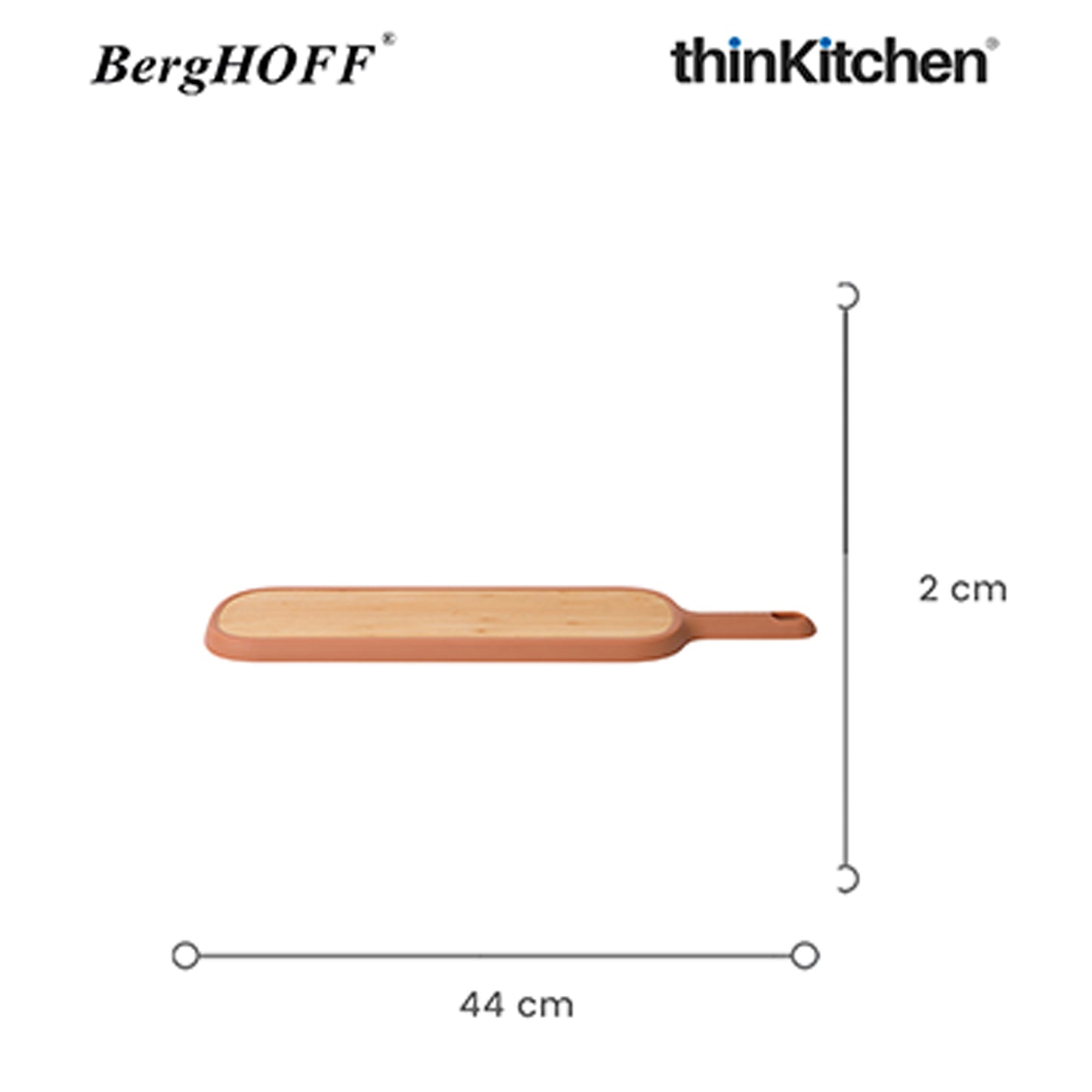 Berghoff Leo Long Bamboo Cutting Board