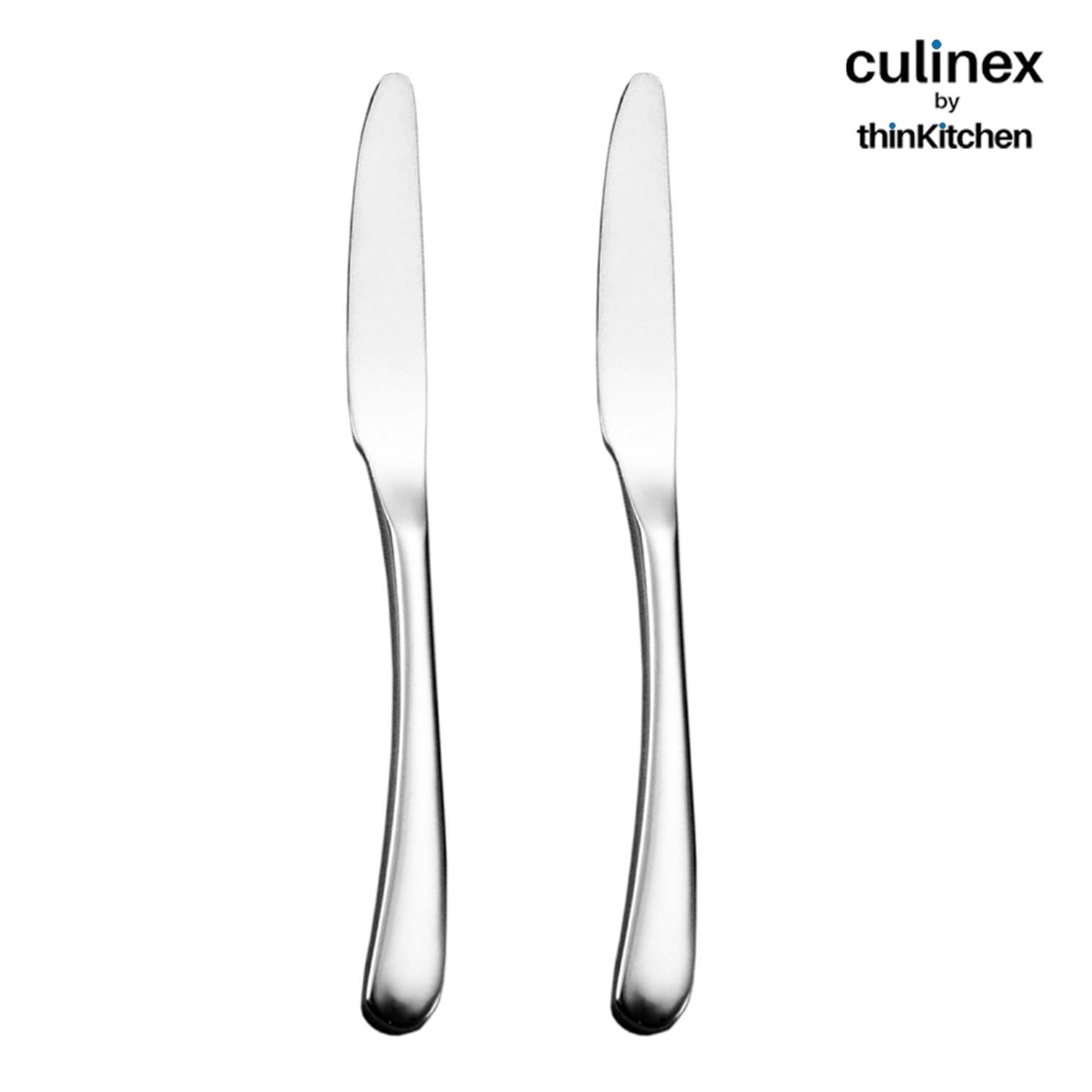 Culinex By Thinkitchen Dora All Purpose Knife Mirror Finish Set Of 2