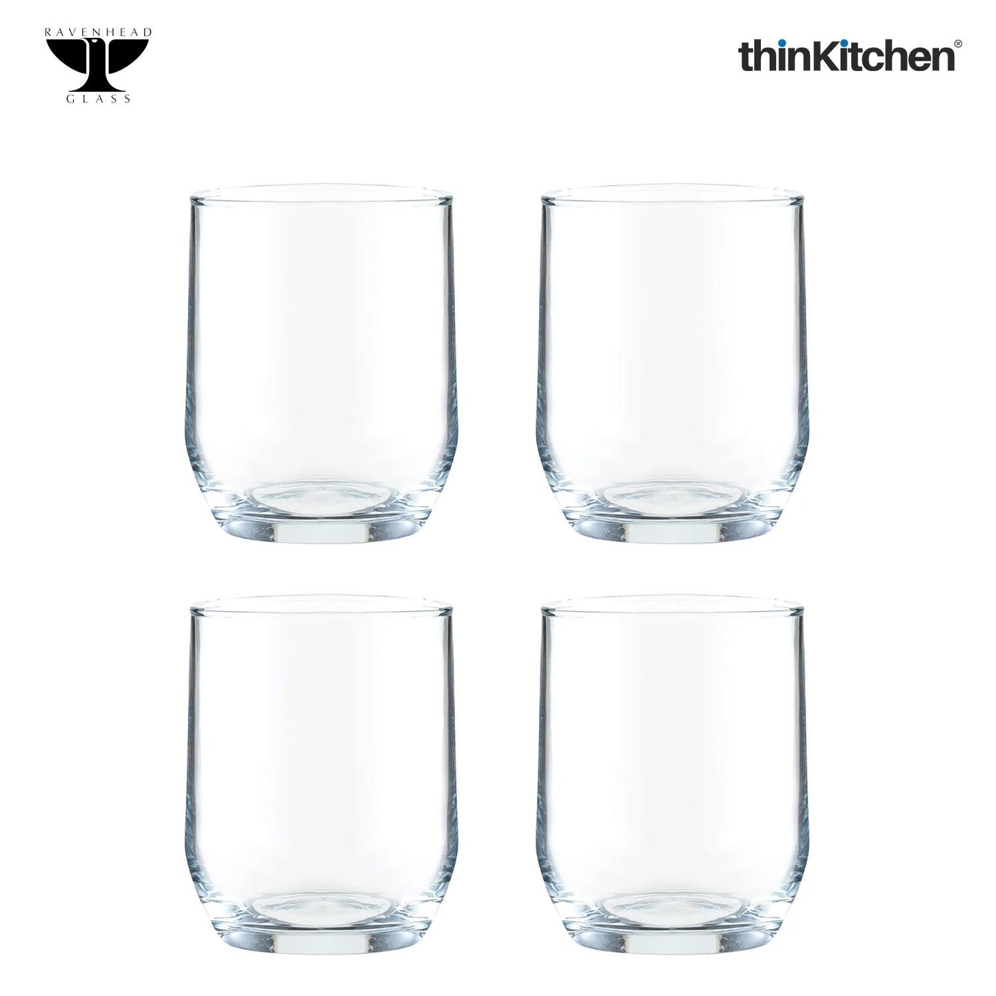 Ravenhead Tulip 4 Piece 29 CL Mixer Glasses