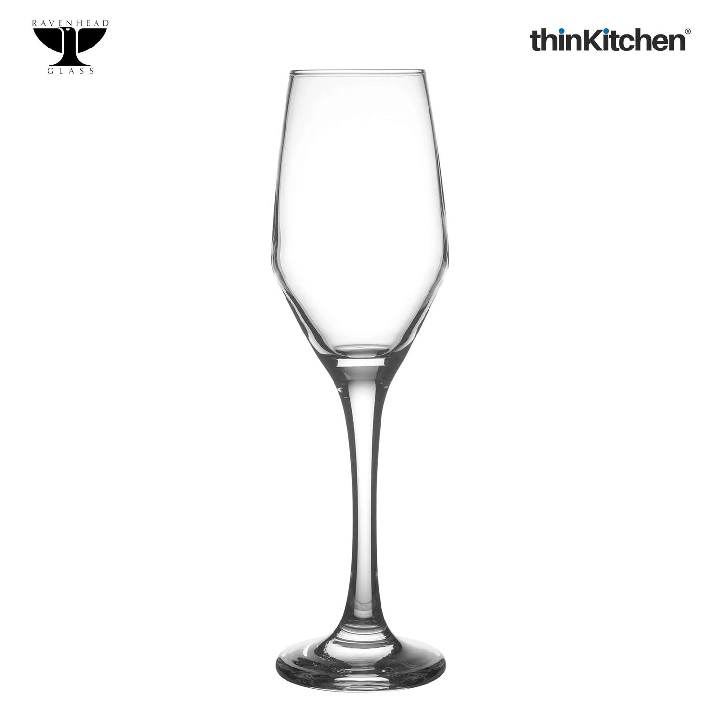 MAJESTIC SET OF 4 FLUTE GLASSES 21CL