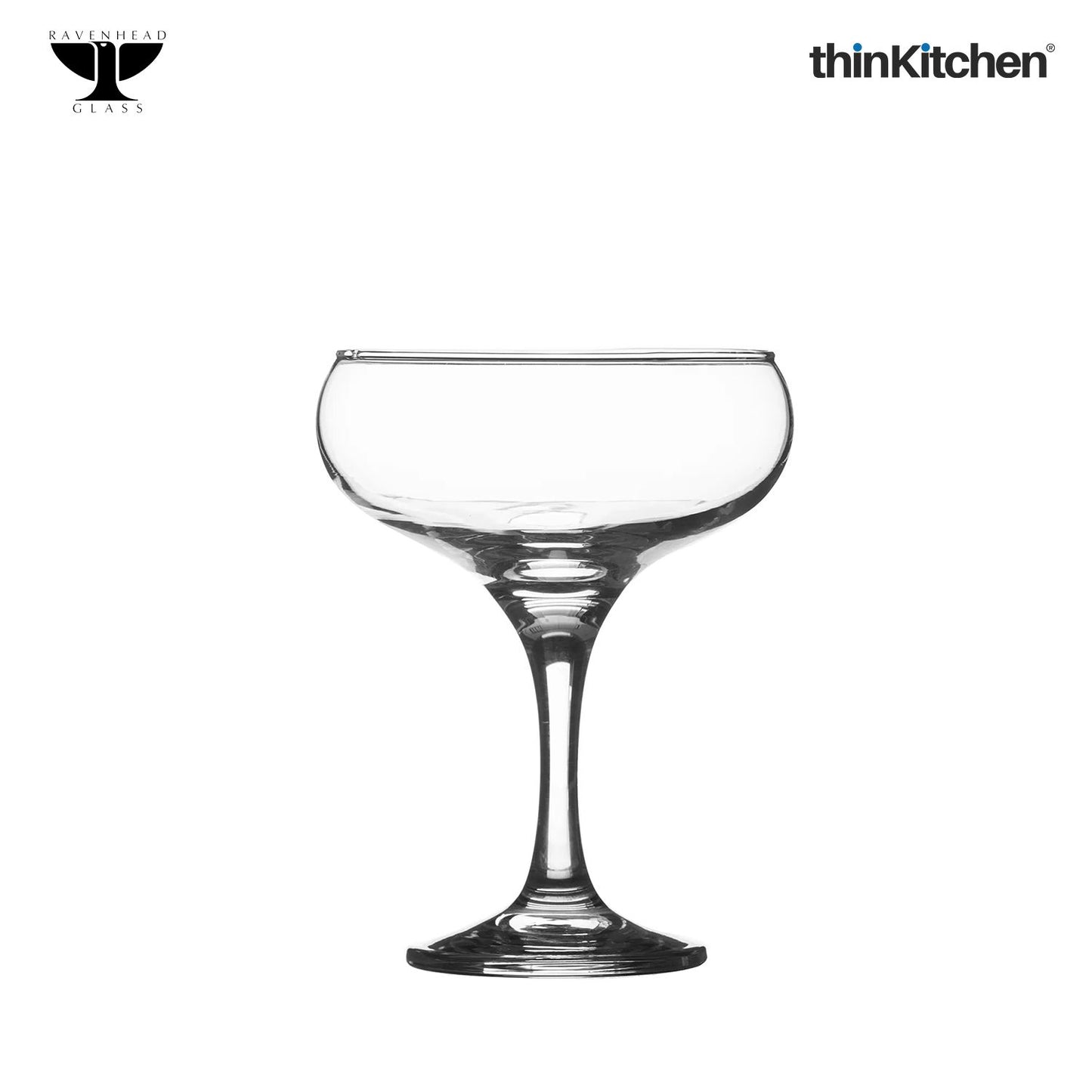 Ravenhead 41.623 Entertain Set of 2 Cocktail Saucer Glasses