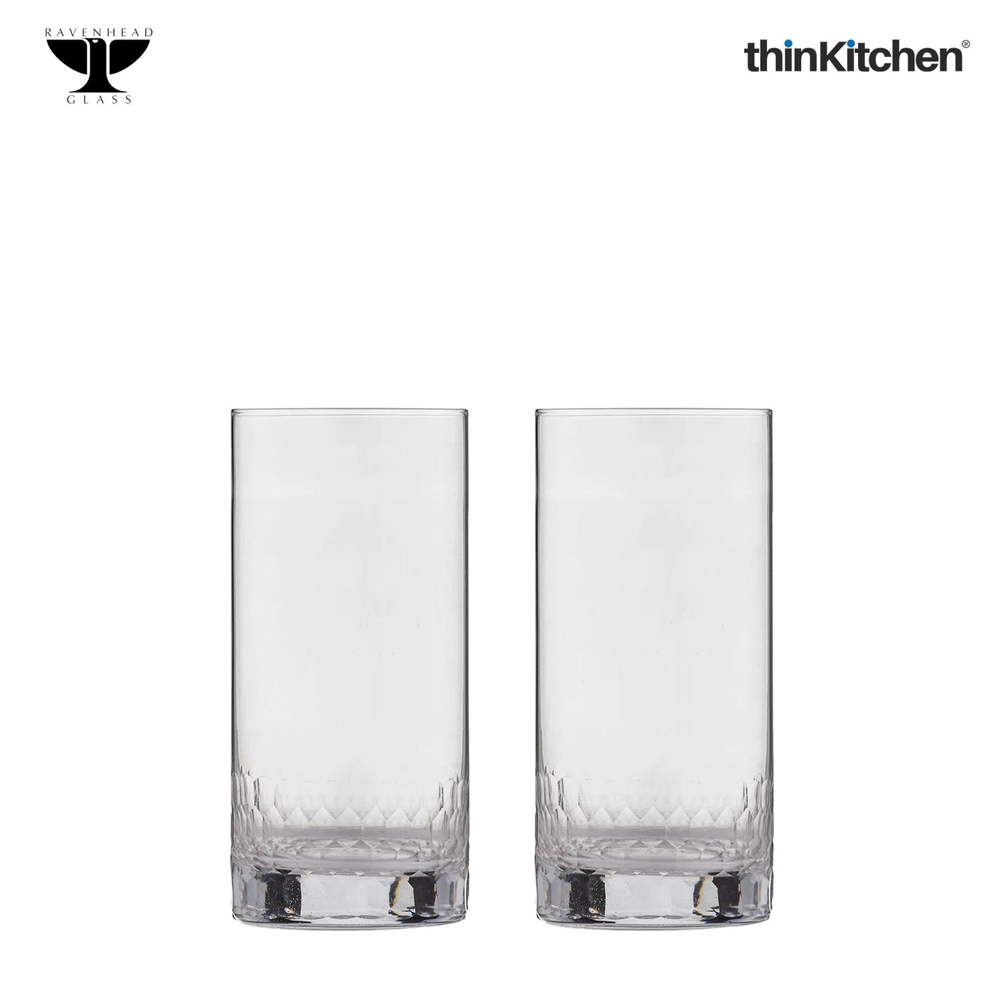Ravenhead Pisa Hiball Glasses Set of 2 48cl