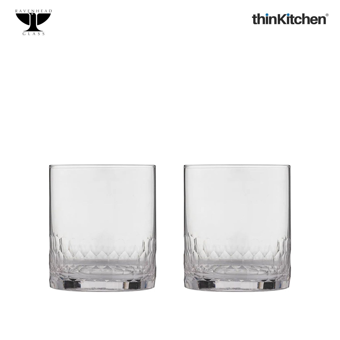 Ravenhead Pisa Mixer Glasses Set of 2 37cl