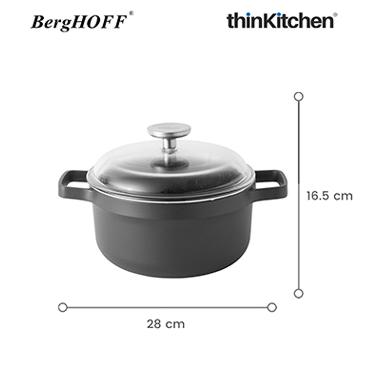 Premium Gem Covered Casserole, 20 cm