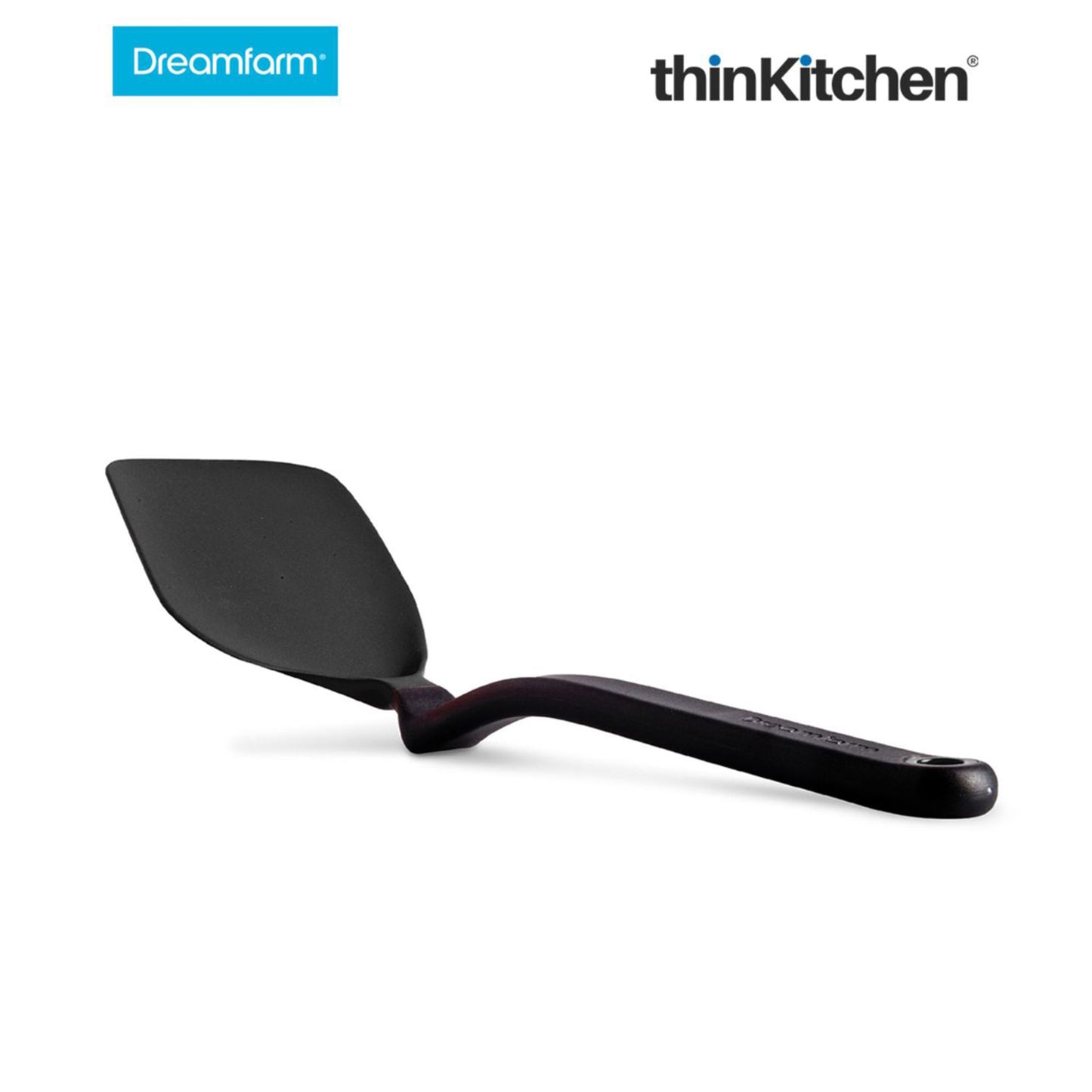 Dreamfarm Chopula Super Flexible Chopping Sit Up Spatula Black