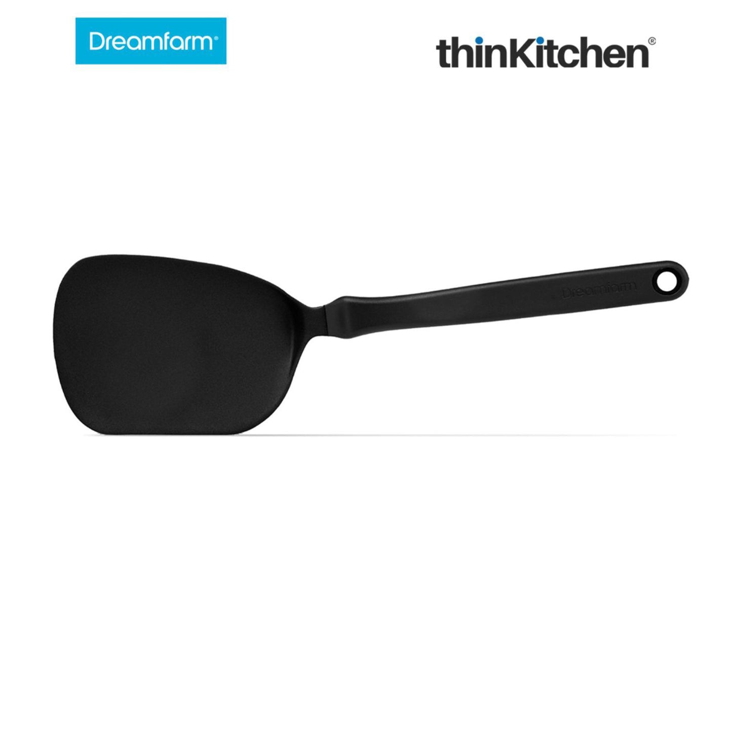 Dreamfarm Chopula Super Flexible Chopping Sit Up Spatula Black