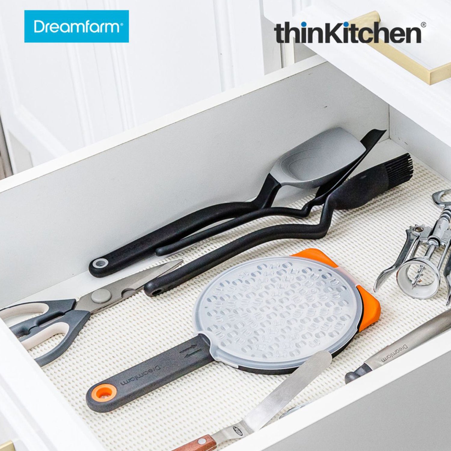 Dreamfarm Ograte Two Sided Speed Grater Orange - 12