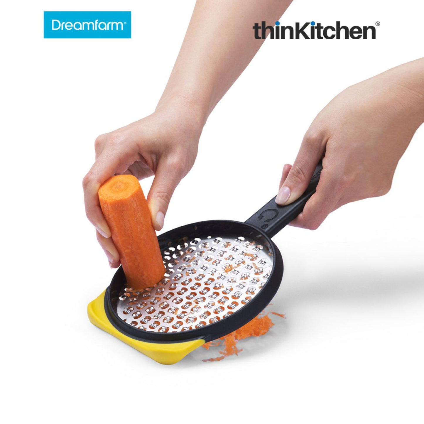 Dreamfarm Ograte Two Sided Speed Grater Yellow