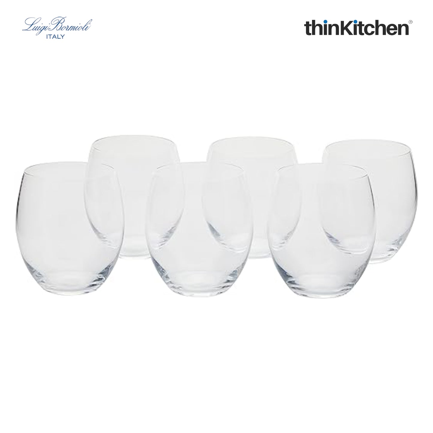 Luigi Bormioli Magnifico D O F Glass Set Set Of 6
