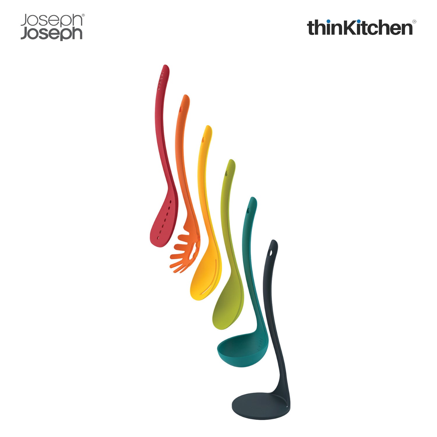 Joseph Joseph Nest 5 Piece Kitchen Utensils Plus Multicolour | Kitchen Utensil Set - 2