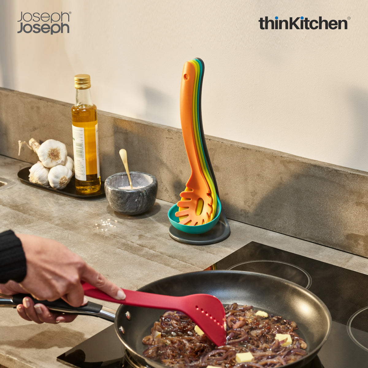 Joseph Joseph Nest 5piece Utensils Plus Multicolour thinKitchen
