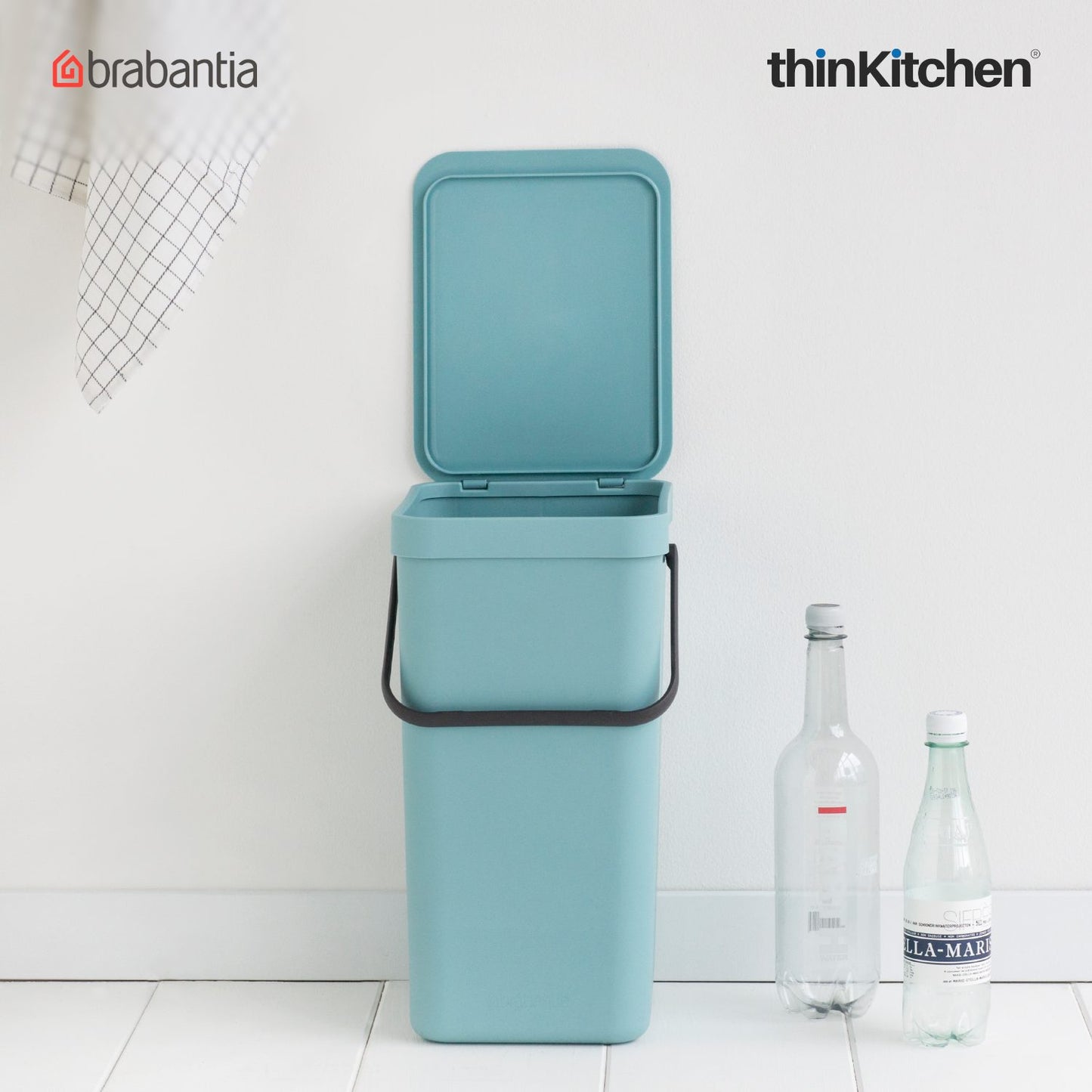 Brabantia Sort Go Waste Bin 16 Litre Mint