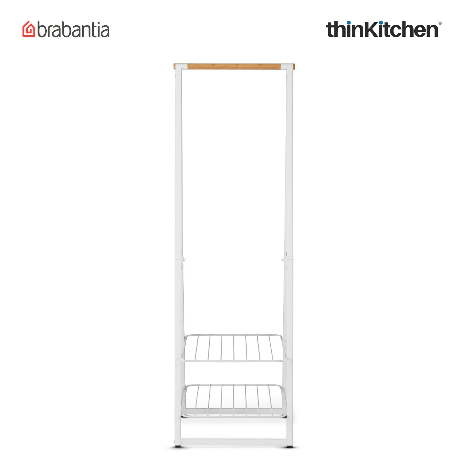 Brabantia Small Linn Clothes Rack White - 6