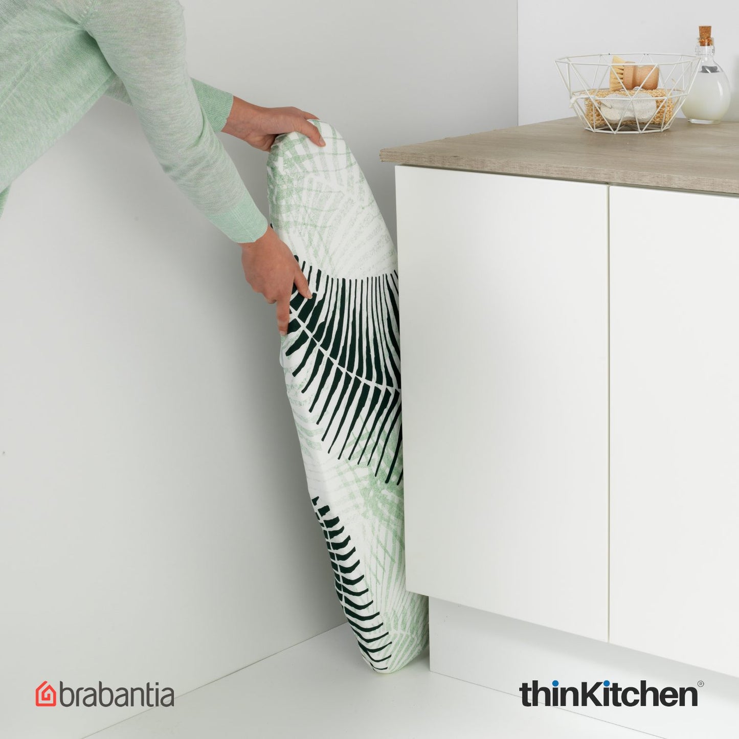 Brabantia Fern Shades Tabletop Ironing Board