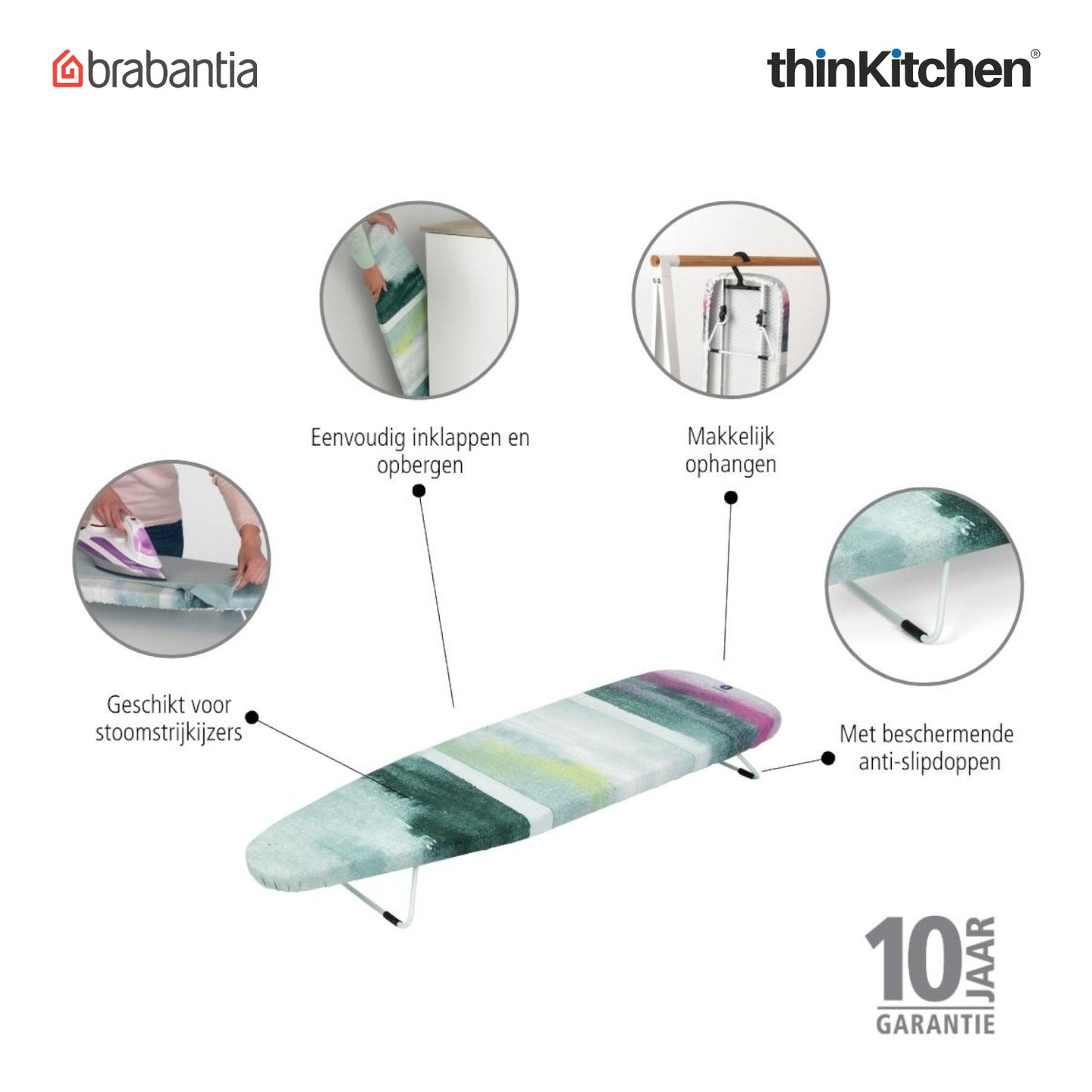 Brabantia Morning Breeze Tabletop Ironing Board