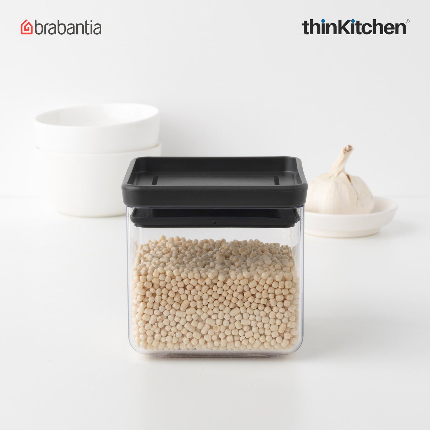 Brabantia Square Food Storage Canister 0 7 Litre