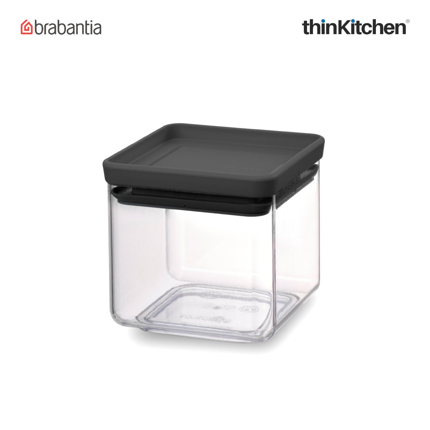Brabantia Square Food Storage Canister 0 7 Litre