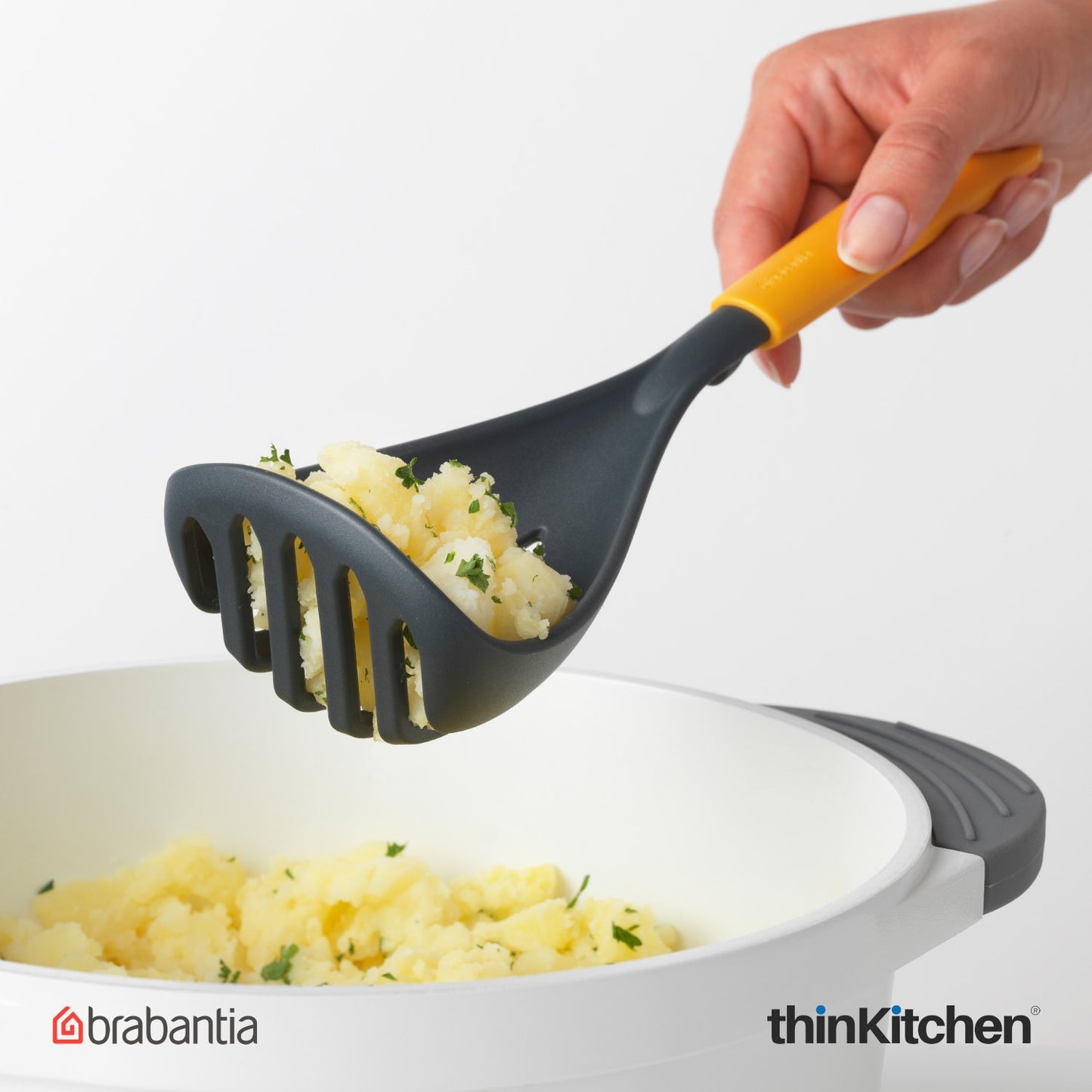 Brabantia Potato Masher Plus Spoon