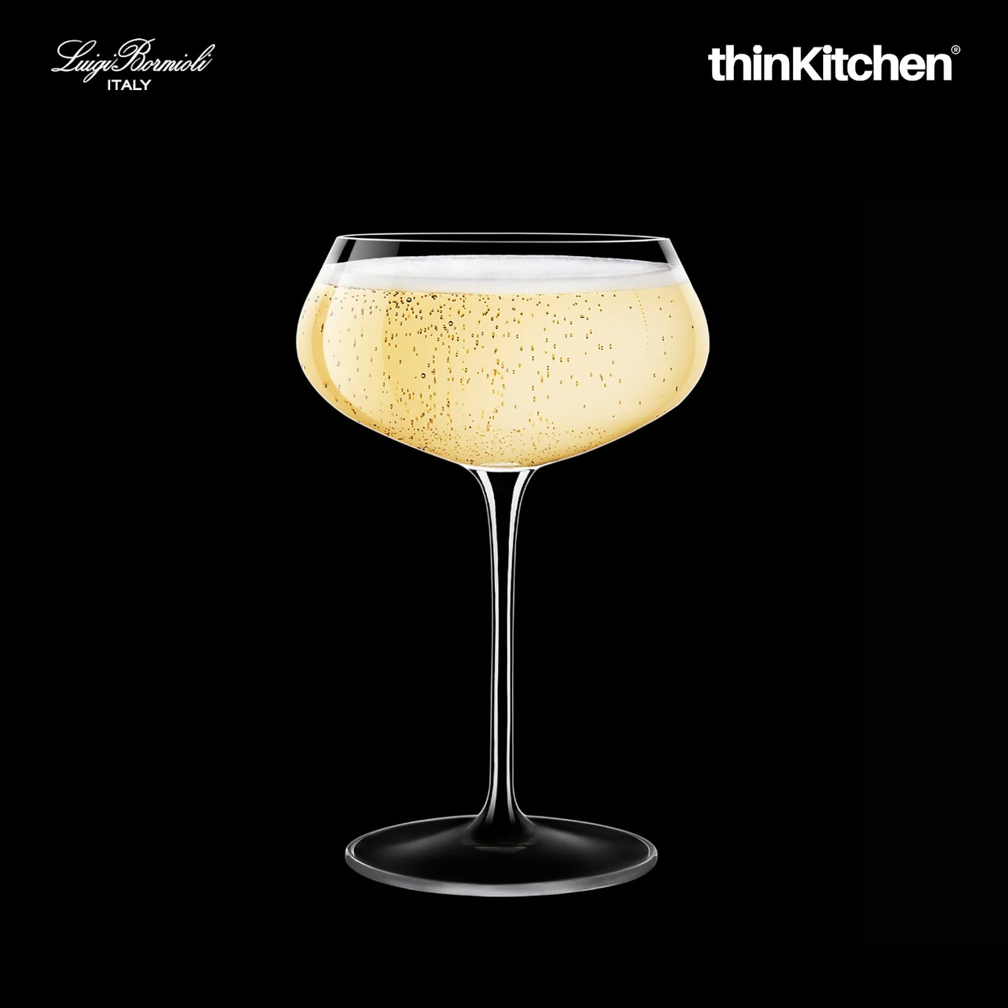 Luigi Bormioli Tentazioni Sparkling Wine Glass | Wine Glasses Set of 6