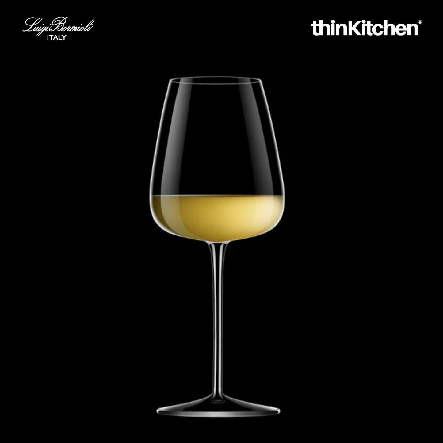 Luigi Bormioli Talismano Chardonnay Glass Set Of 4
