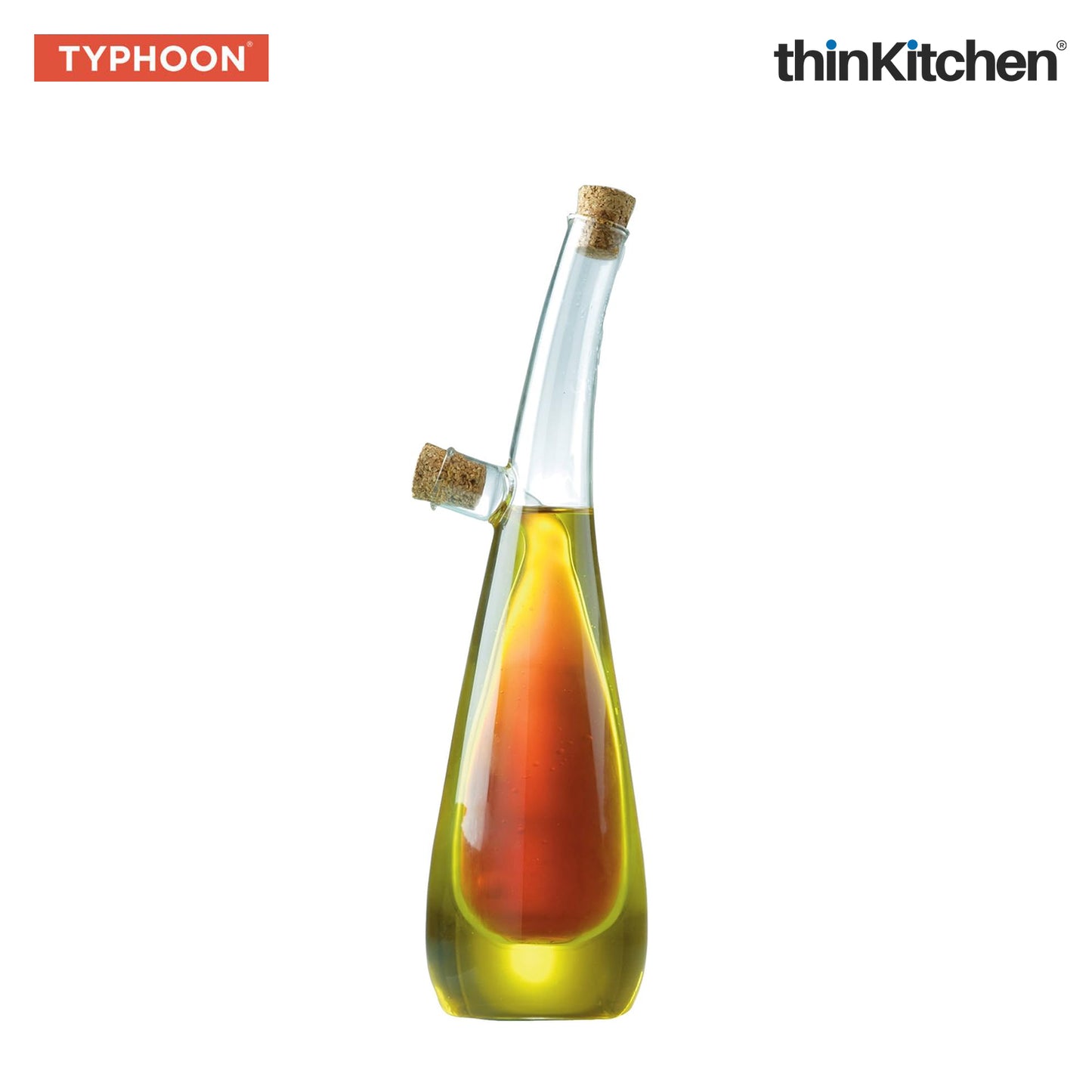 Typhoon World Foods Tear Drop Glass Duo Drizzler