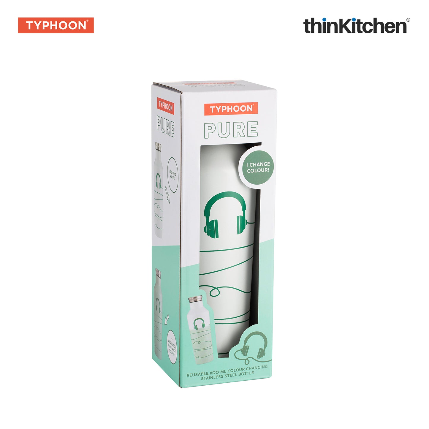 Typhoon Pure 800ml Col Change Wired