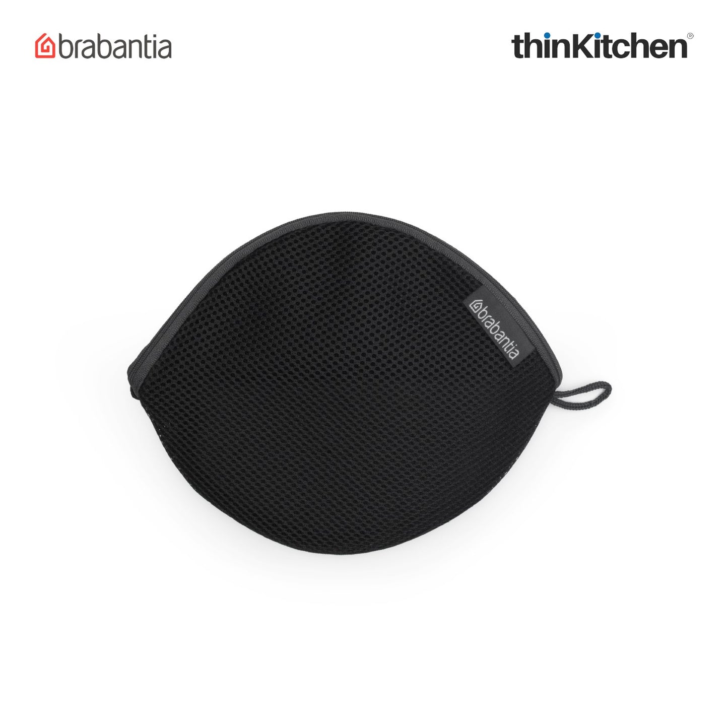 Brabantia Mesh Zip Up Laundry Bra Wash Bag Black