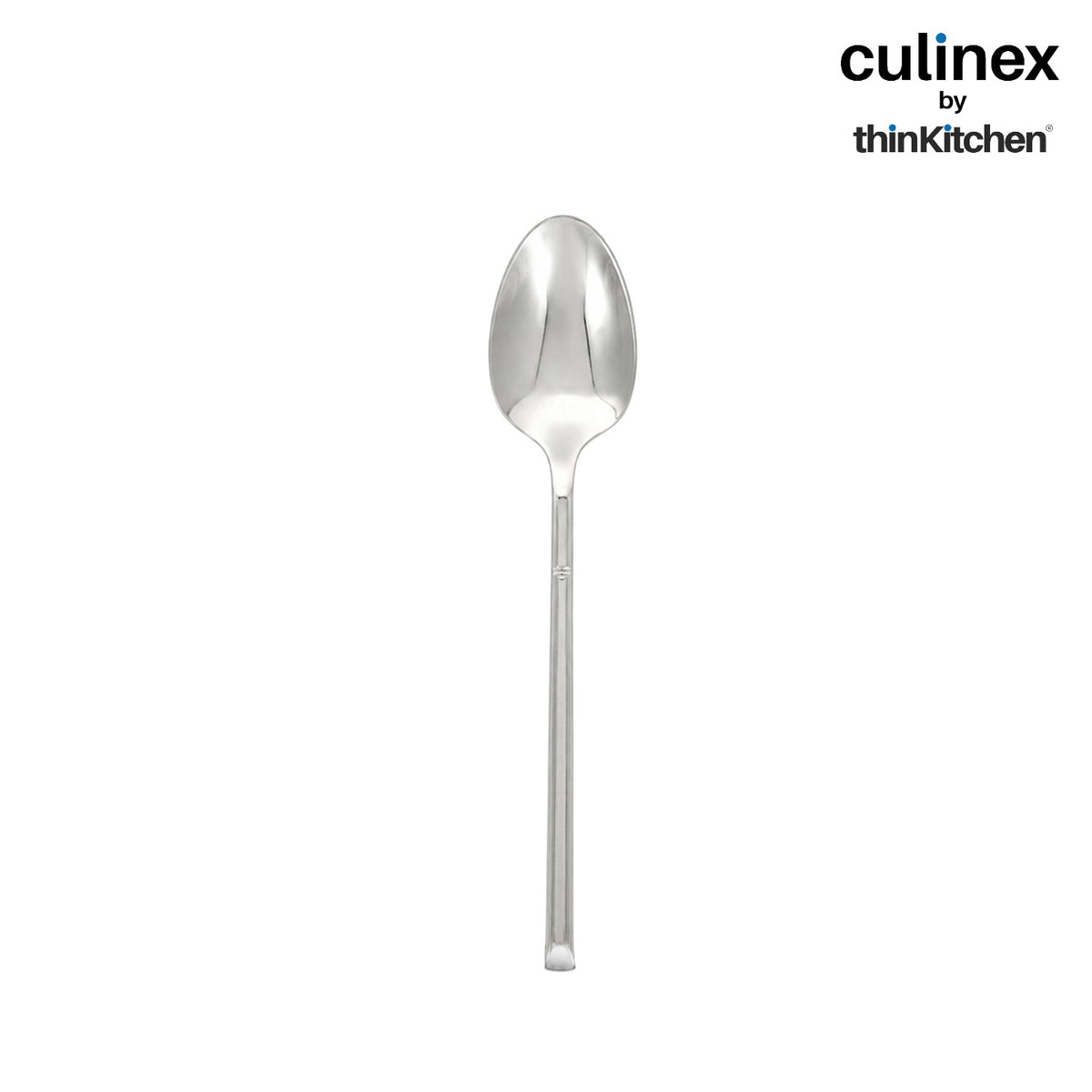 Culinex Nova 2 Pc Premium 8" Serving Spoons, 18/8 Stainless Steel | Food, Rice & Curry Serving Spoon Set