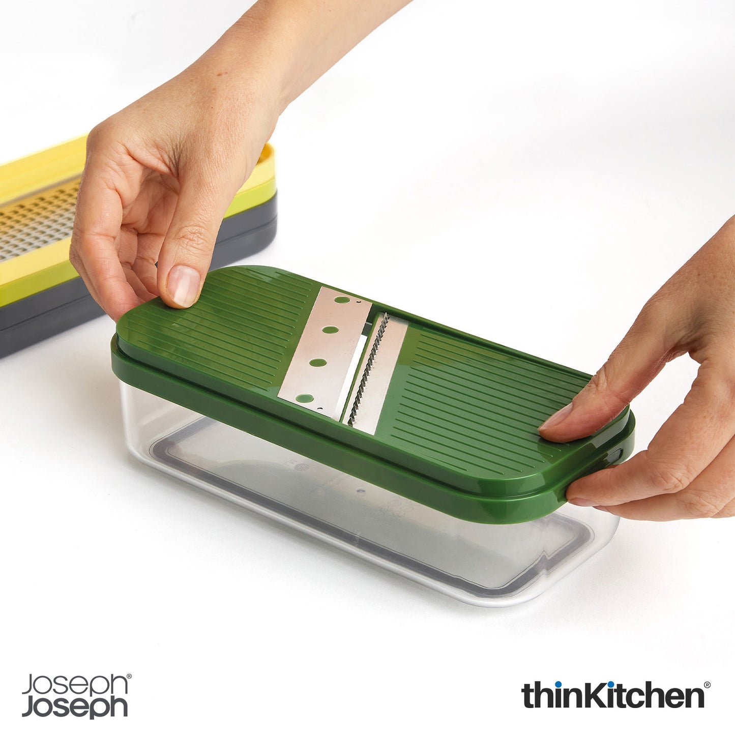 Joseph Joseph Multi-Prep Compact 4-in-1 chop, grate and slice set