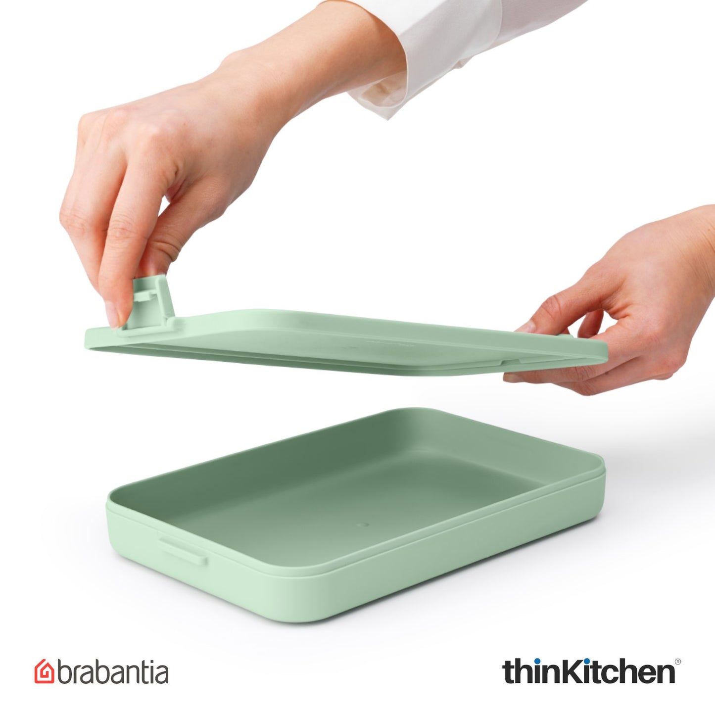 Brabantia Make Take Flat Lunch Box Jade Green