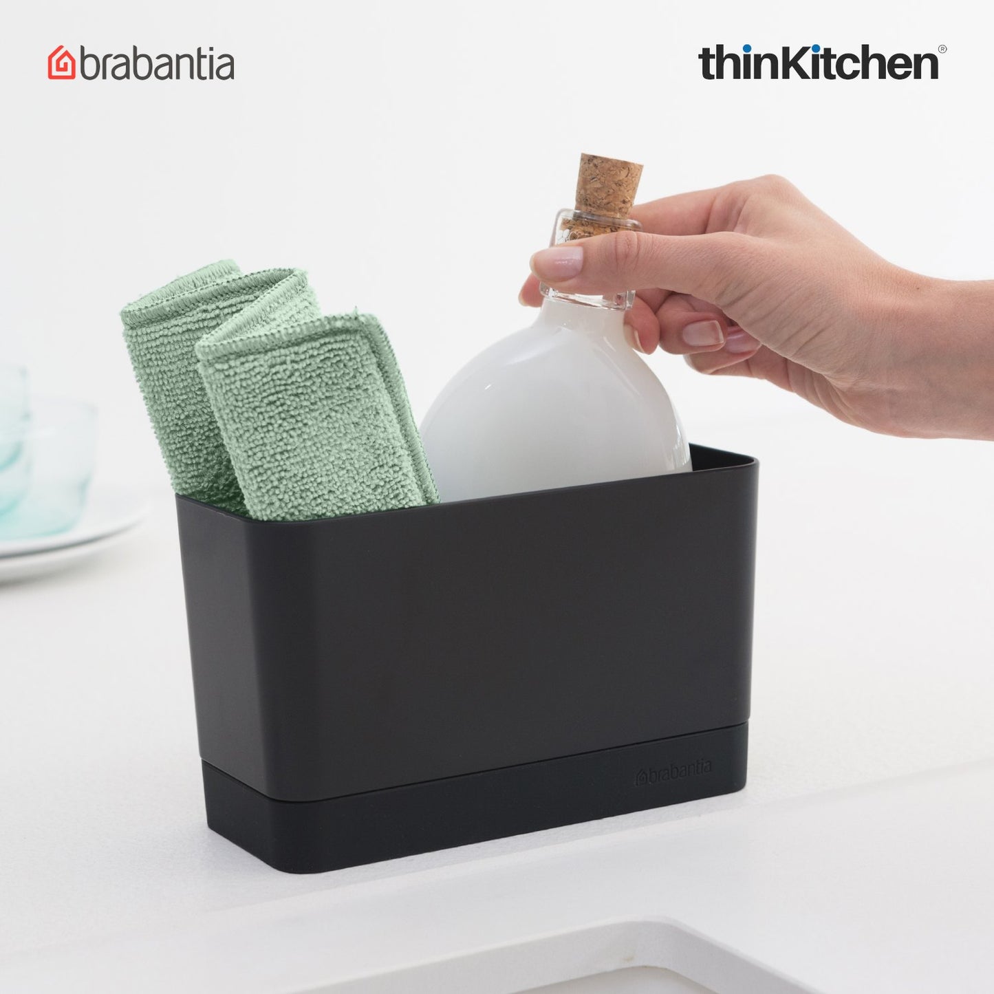 Brabantia Microfibre Cleaning Pads Set Of 3